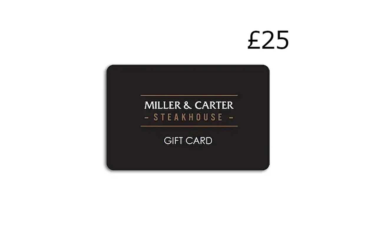 Miller & Carter £25 Gift Card (United Kingdom)
