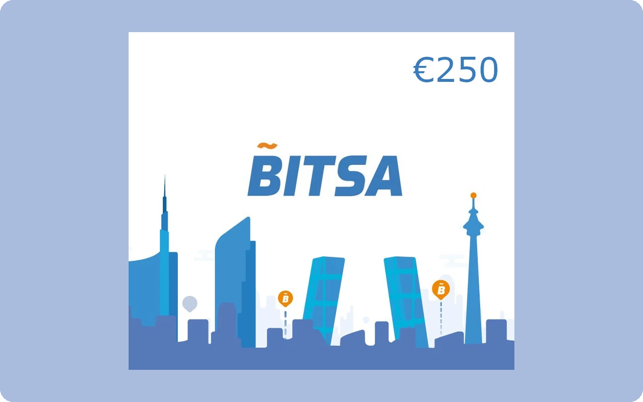 Bitsa €250 Gift Card (Europe)