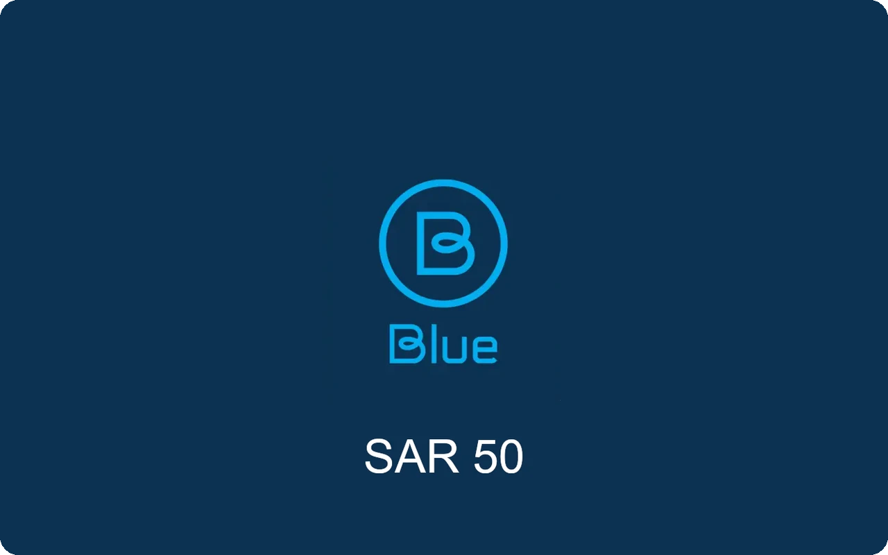 Blue Prepaid 50 SAR Gift Card (Saudi Arabia)