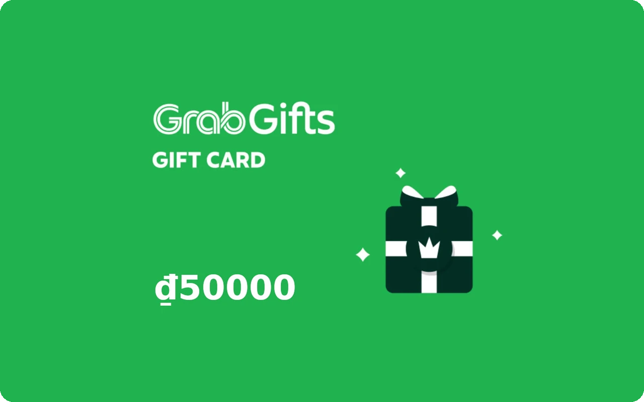 Grab ₫50000 Gift Card (Vietnam)