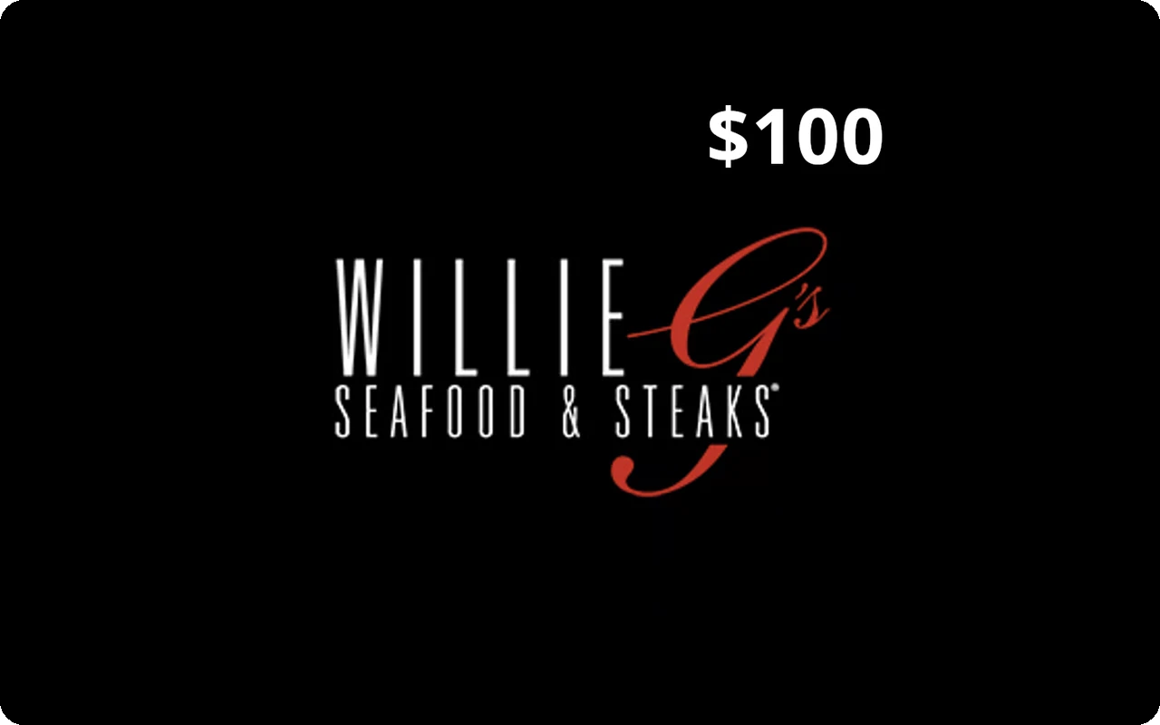 Willie G's $100 Gift Card (United States)