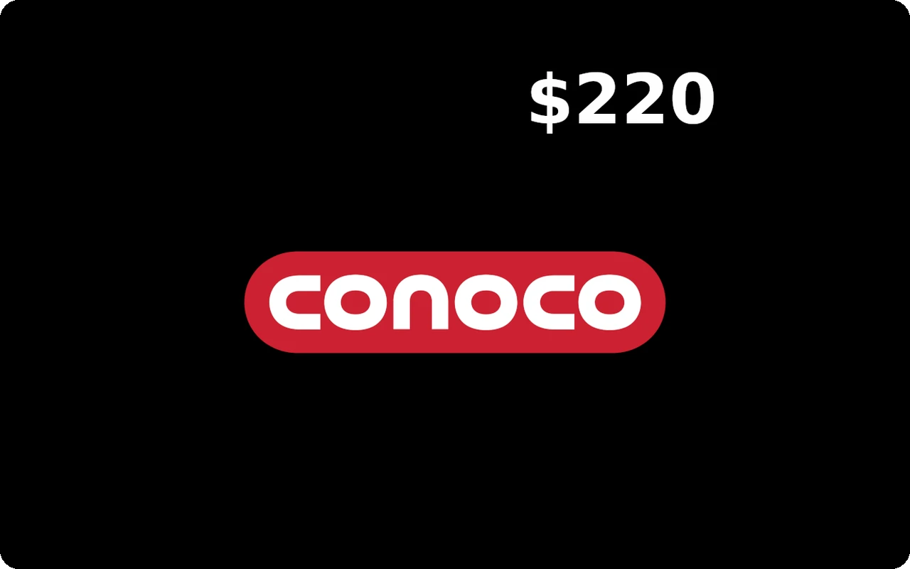 Conoco $220 Gift Card (United States)