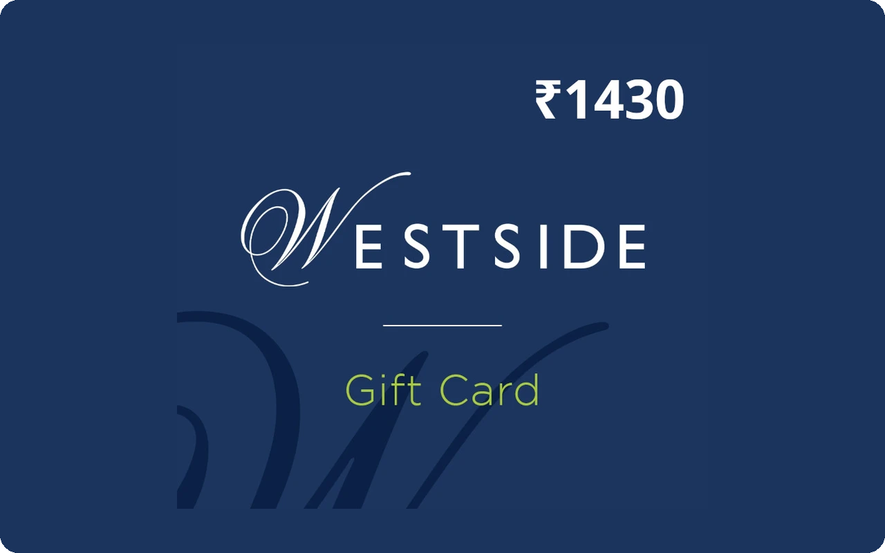 Westside ₹1430 Gift Card (India)