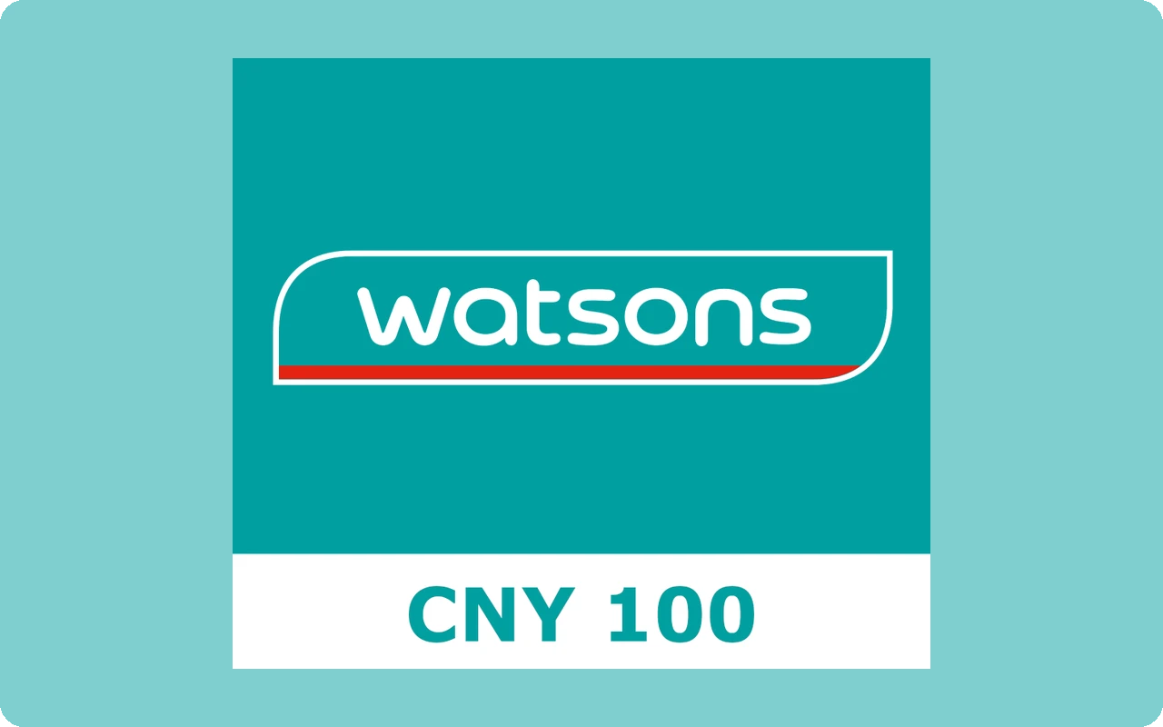 Watsons ¥100 Gift Card (China)