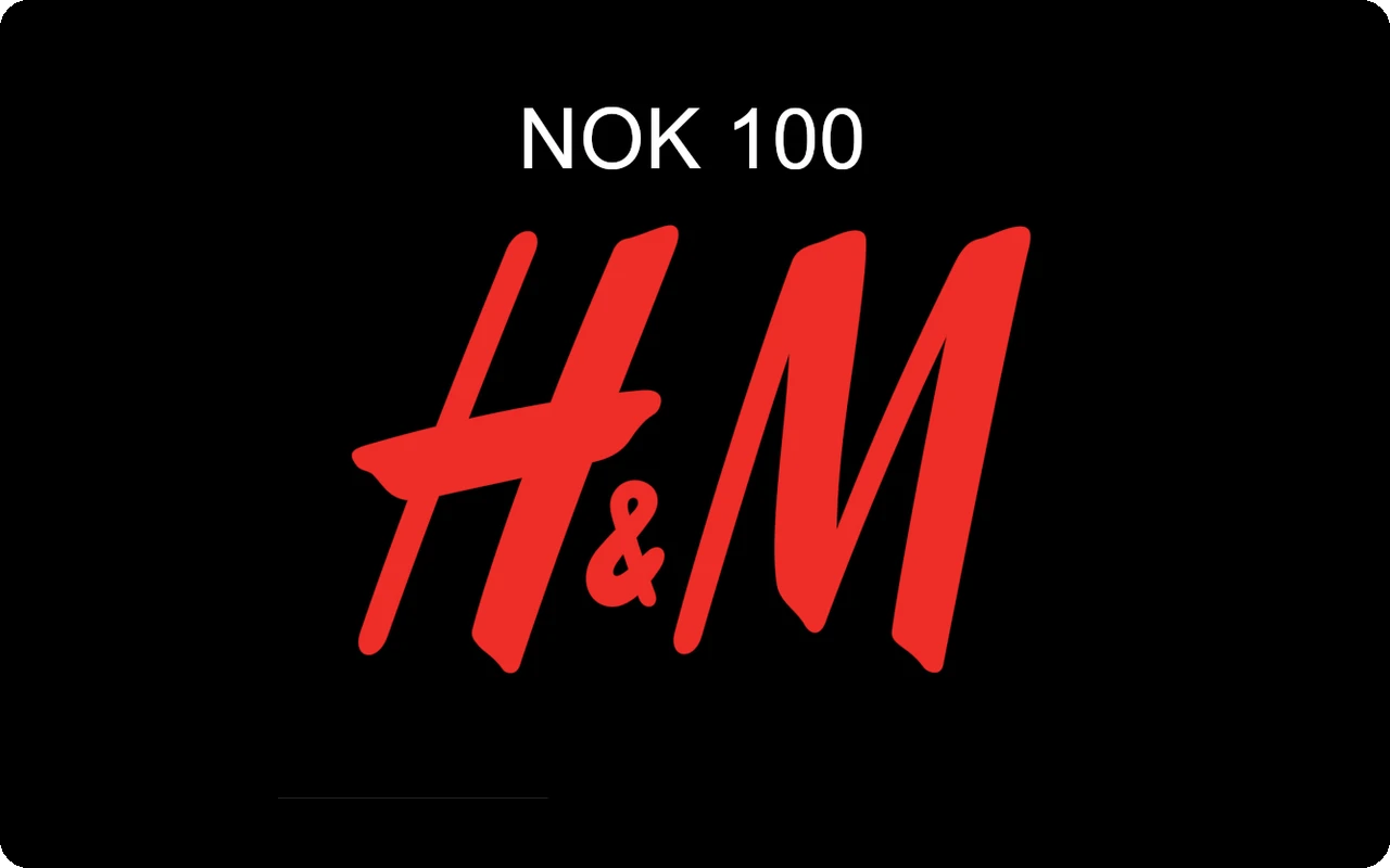 H&M 100 kr Gift Card (Norway)