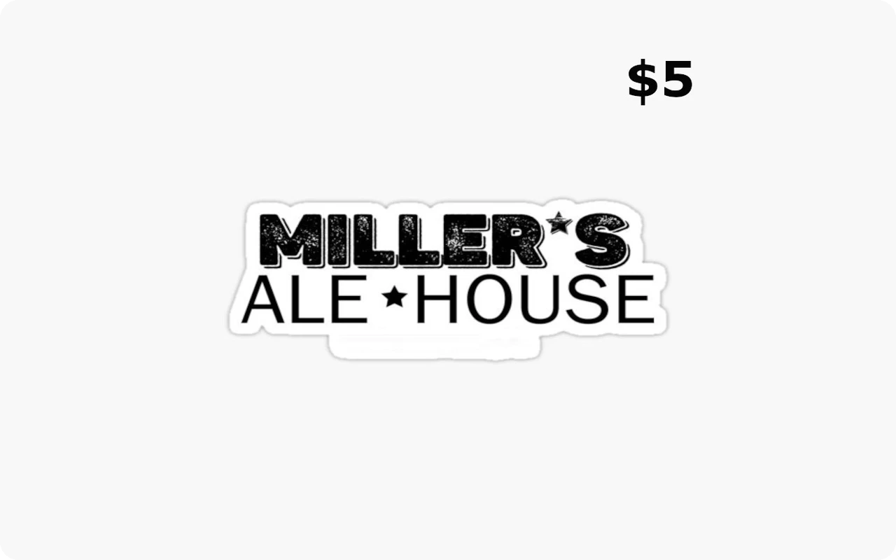 Miller's Ale House $5 Gift Card (United States)