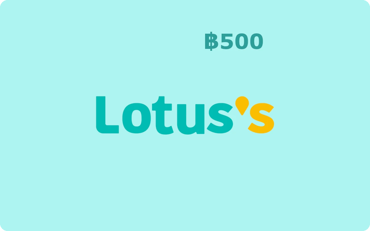 Lotus's ฿500 Gift Card (Thailand)