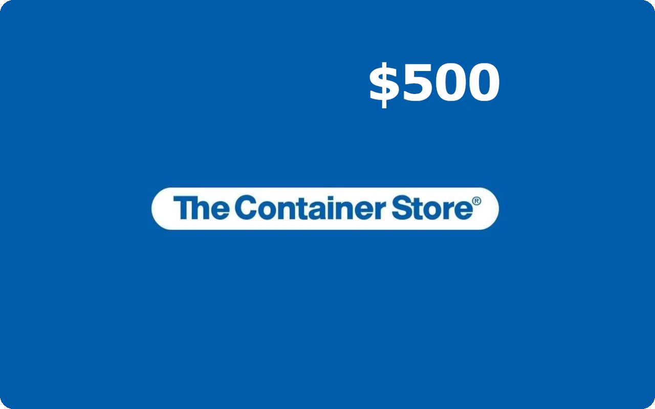 The Container Store $500 Gift Card (United States)
