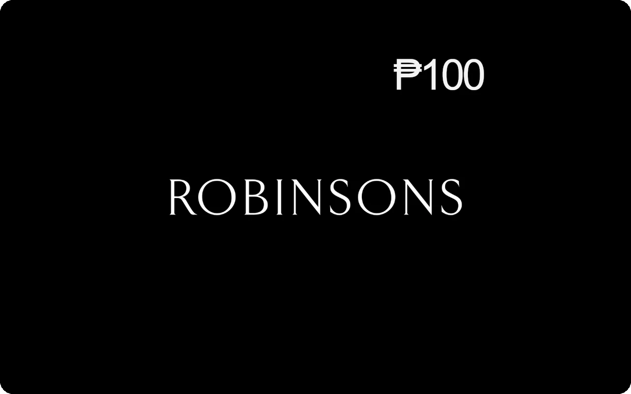 Robinsons ₱100 Gift Card (Philippines)