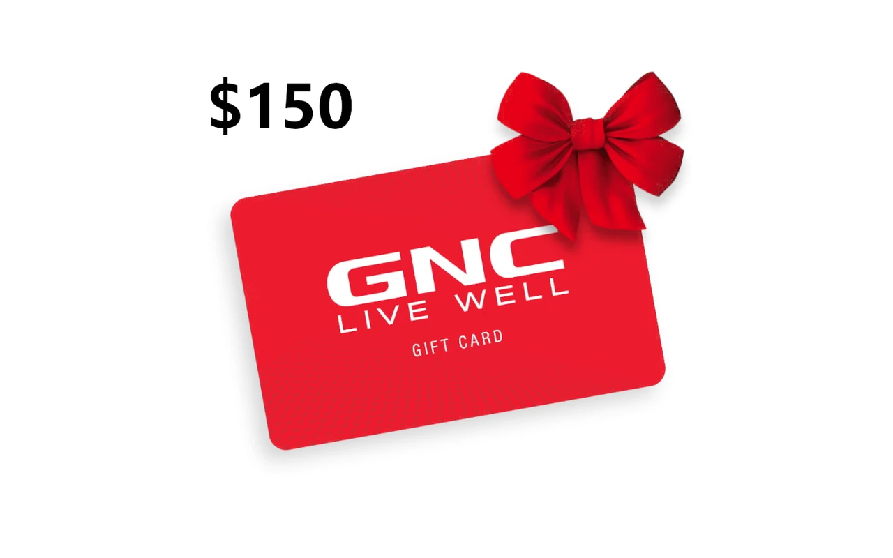 GNC $150 Gift Card (United States)
