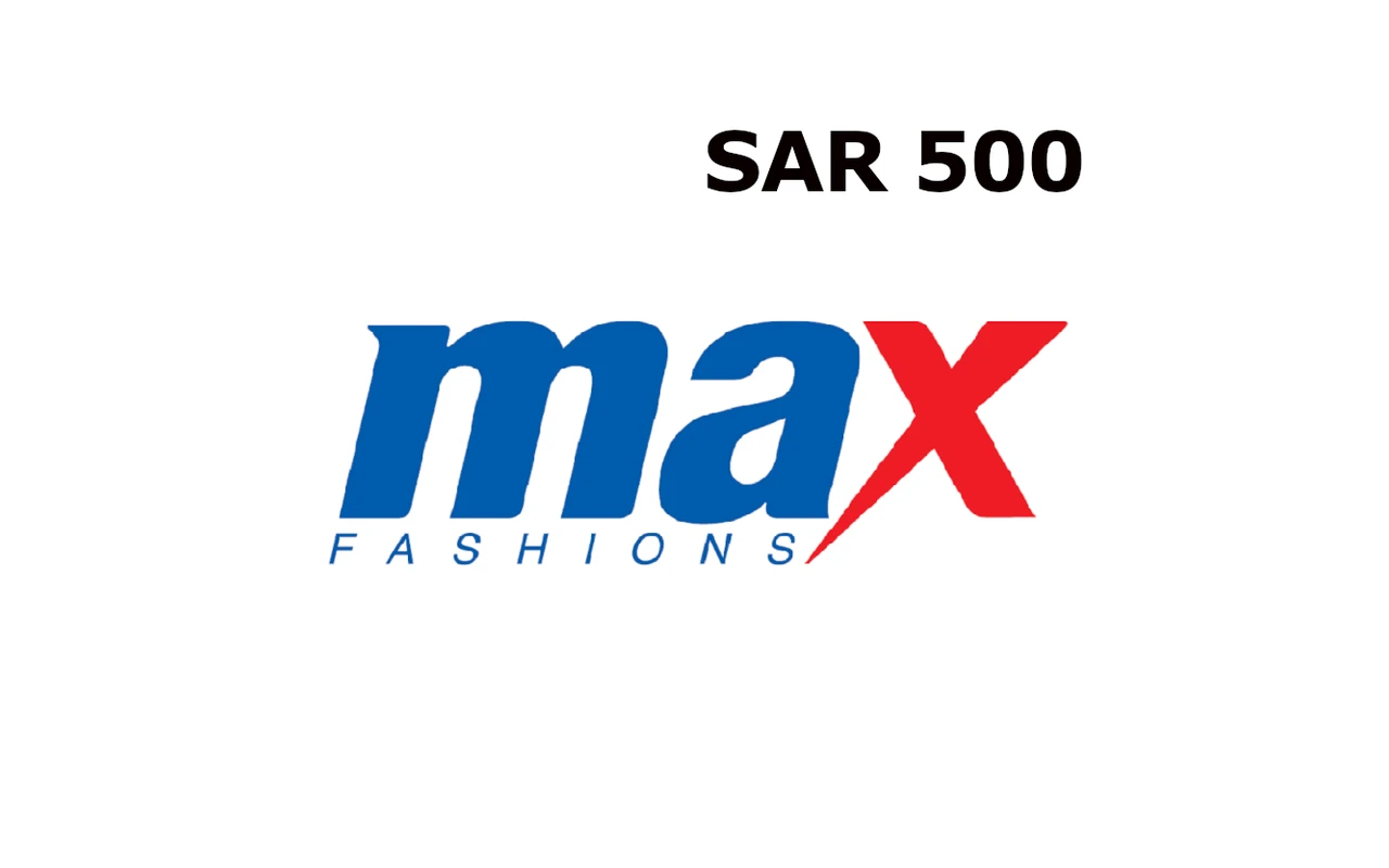Max 500 SAR Gift Card (Saudi Arabia)