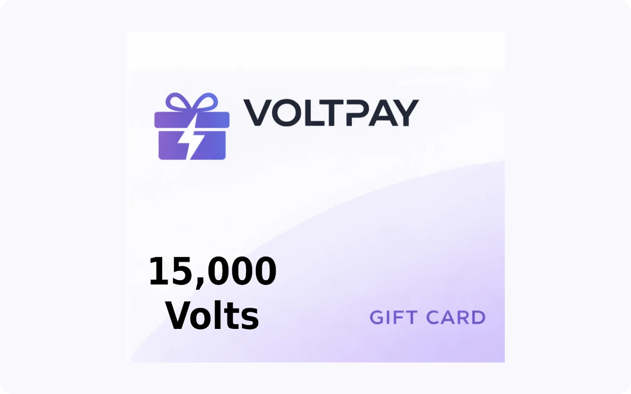 Voltpay 15000 Gift Card