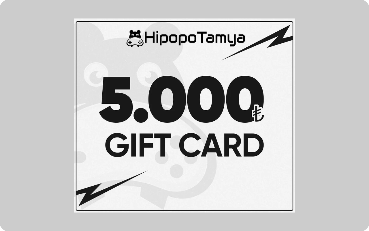 Hipopotamya ₺5,000 Gift Card (Turkey)