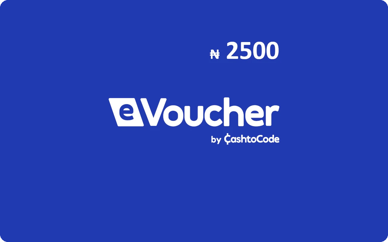 CashtoCode ₦2500 Gift Card (NG)