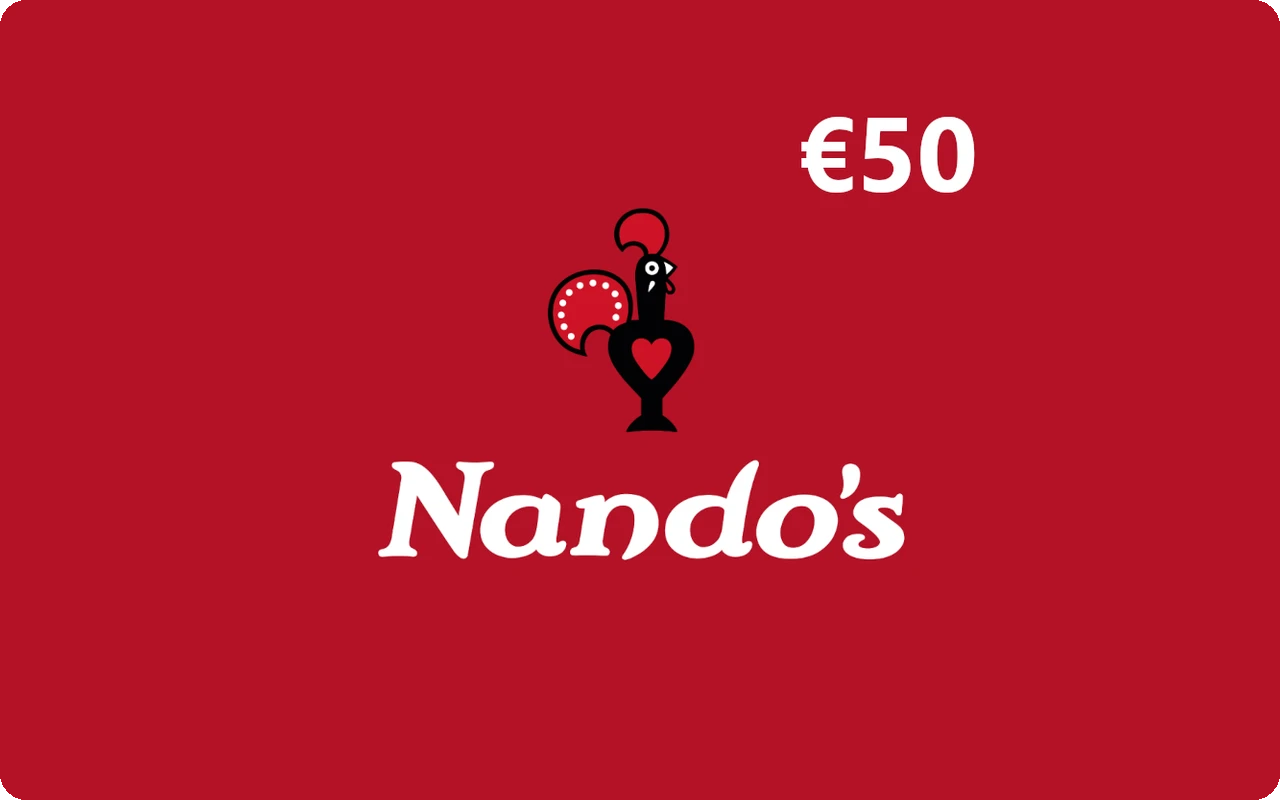 Nandos €50 Gift Card (Ireland)