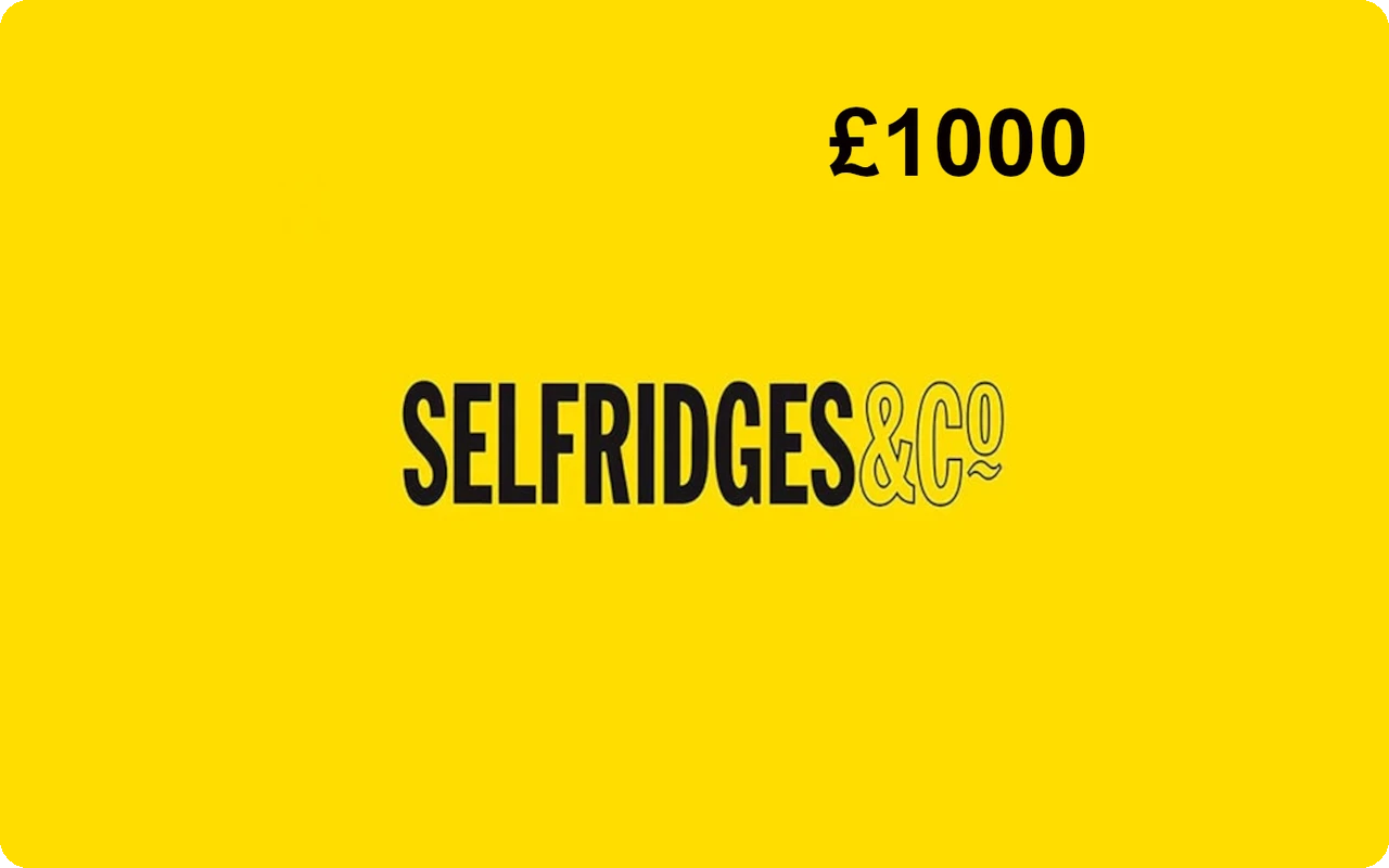 Selfridges £1000 Gift Card (United Kingdom)