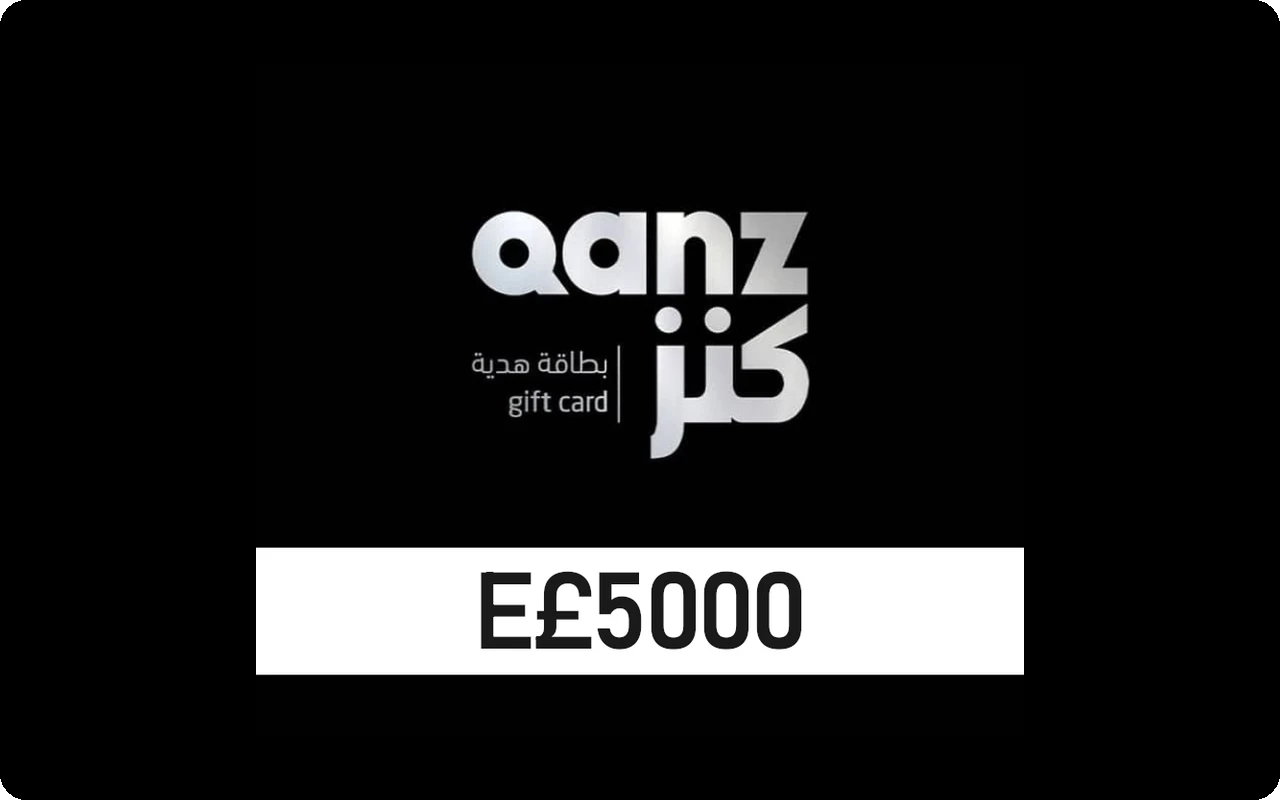Qanz £5000 Gift Card (Egypt)
