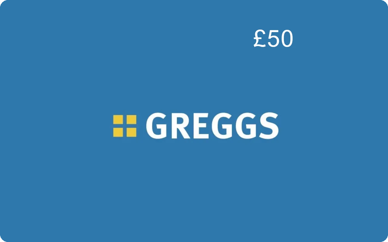 Greggs £50 Gift Card (United Kingdom)