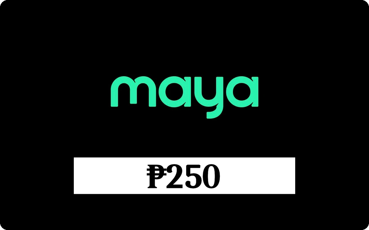 MAYA eWallet ₱250 Gift Card PH