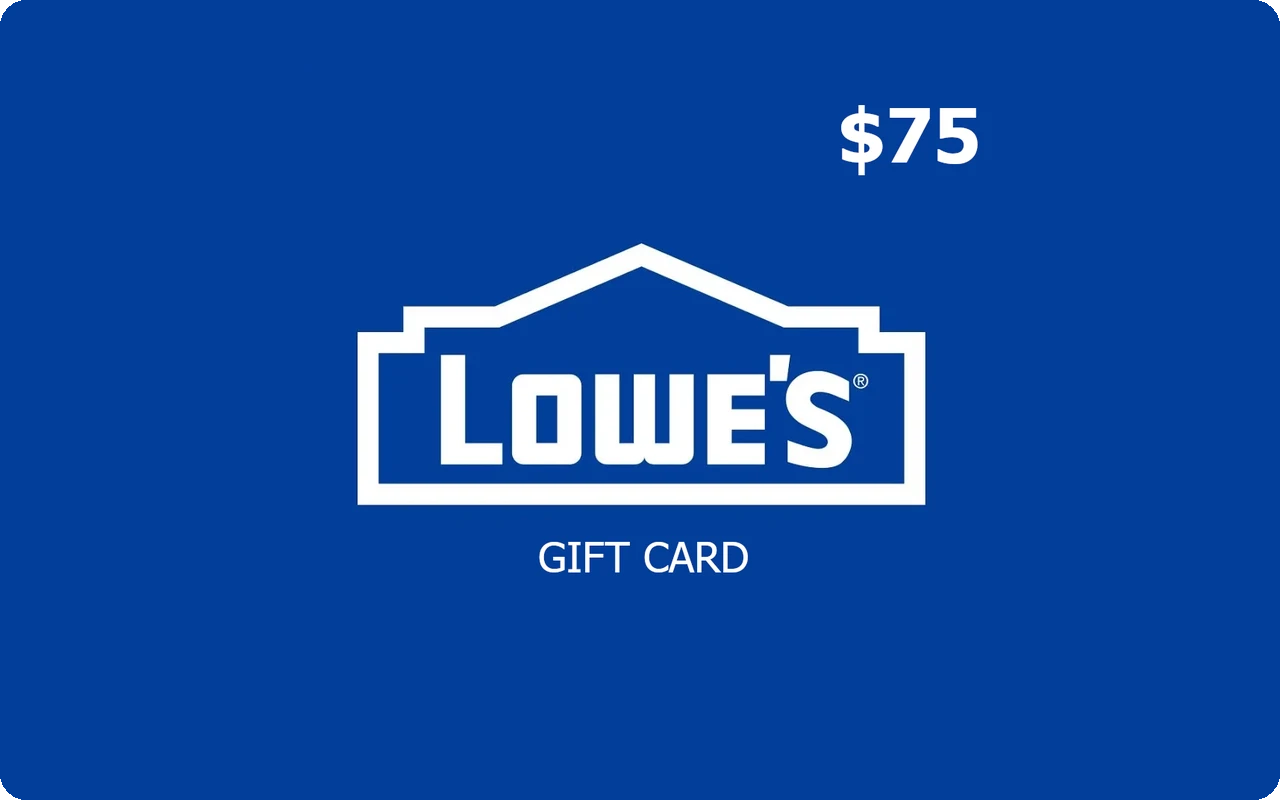 Lowe's $75 Gift Card (United States)