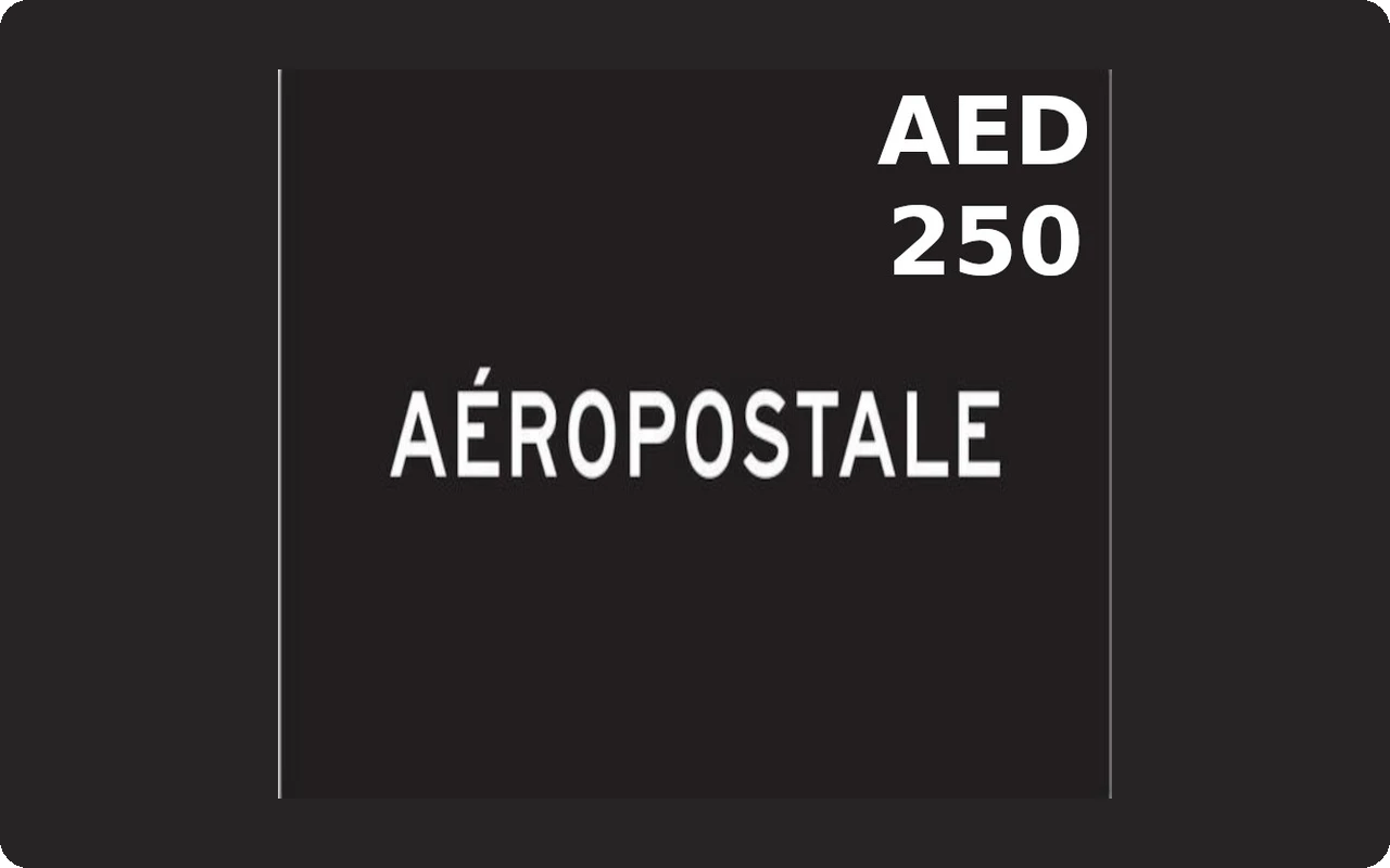Aeropostale 250 AED Gift Card (United Arab Emirates)