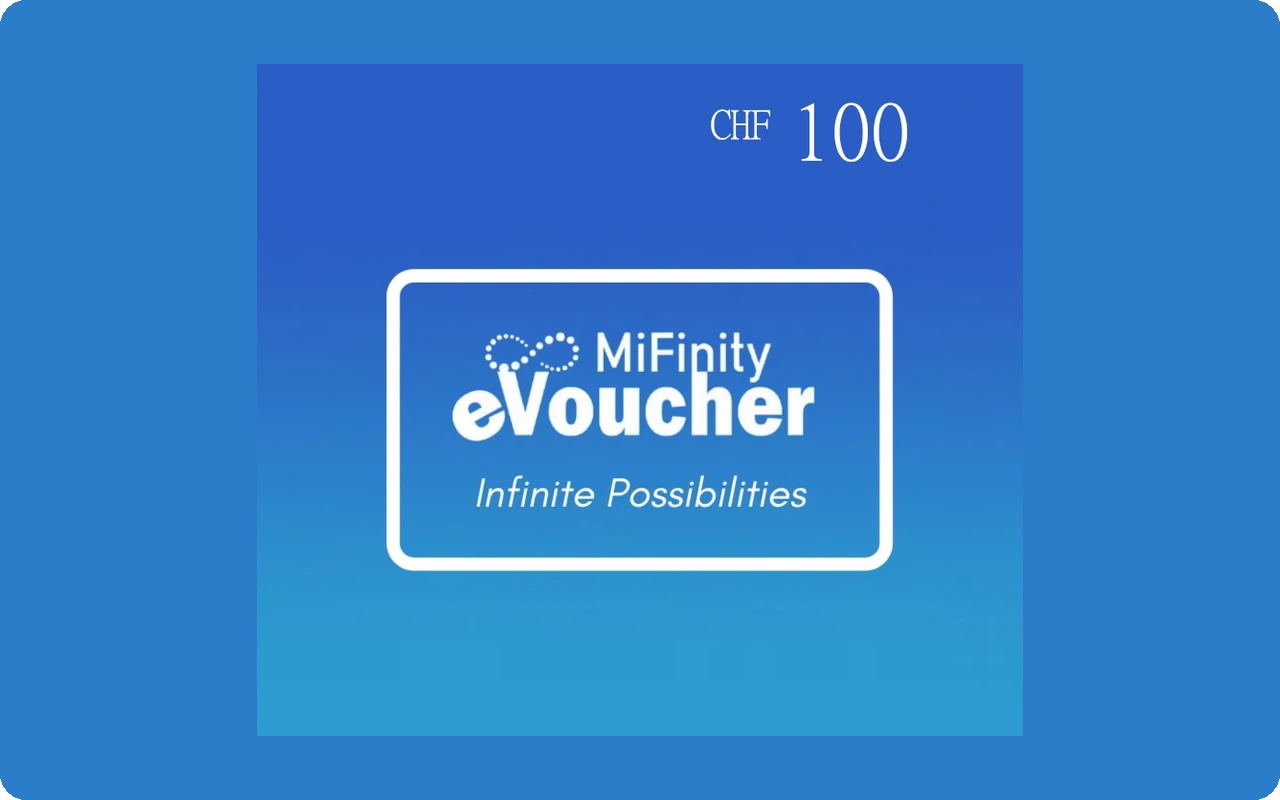 MiFinity eVoucher 100 CHF Gift Card (Switzerland)