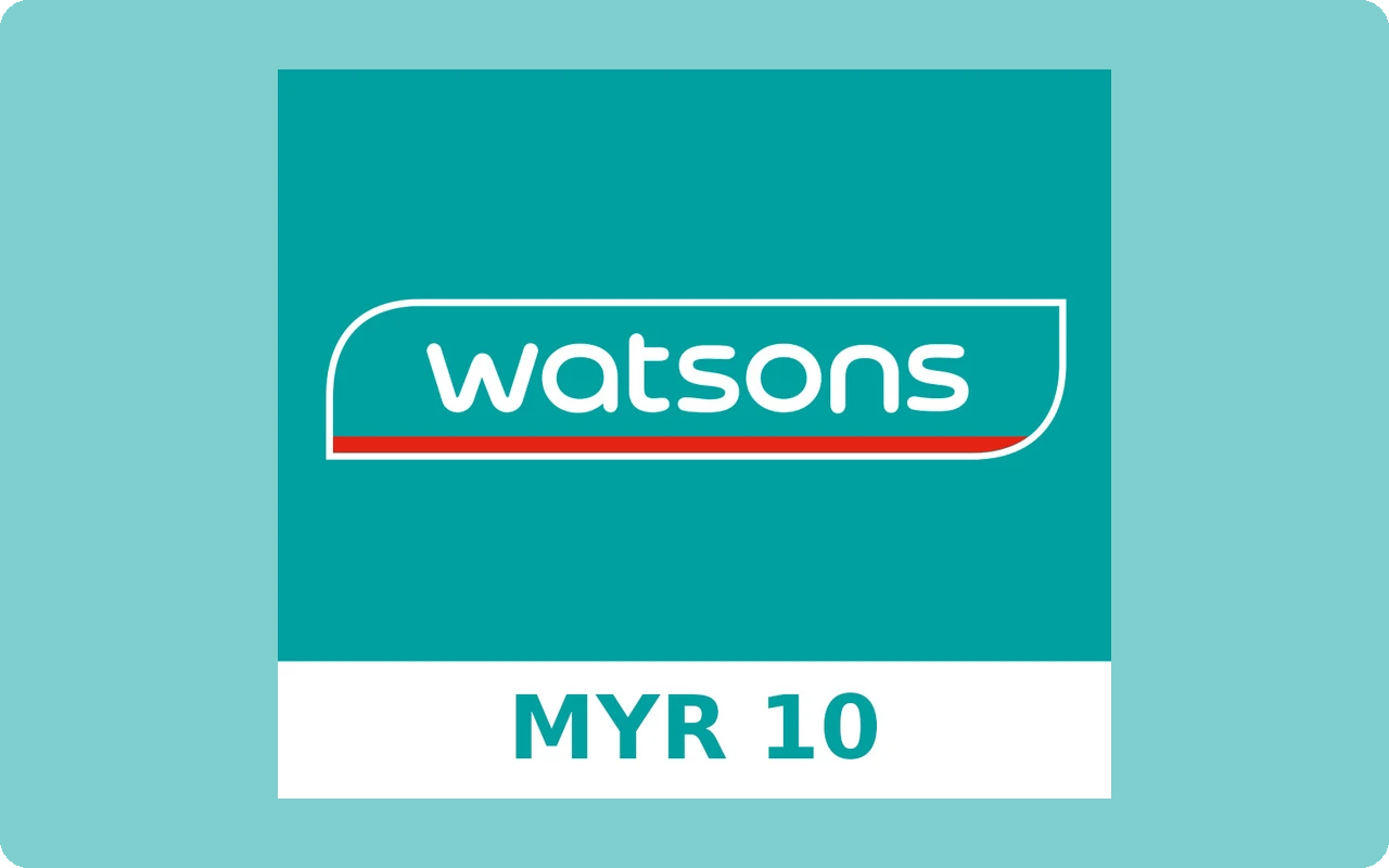Watsons 10 RM Gift Card (Malaysia)
