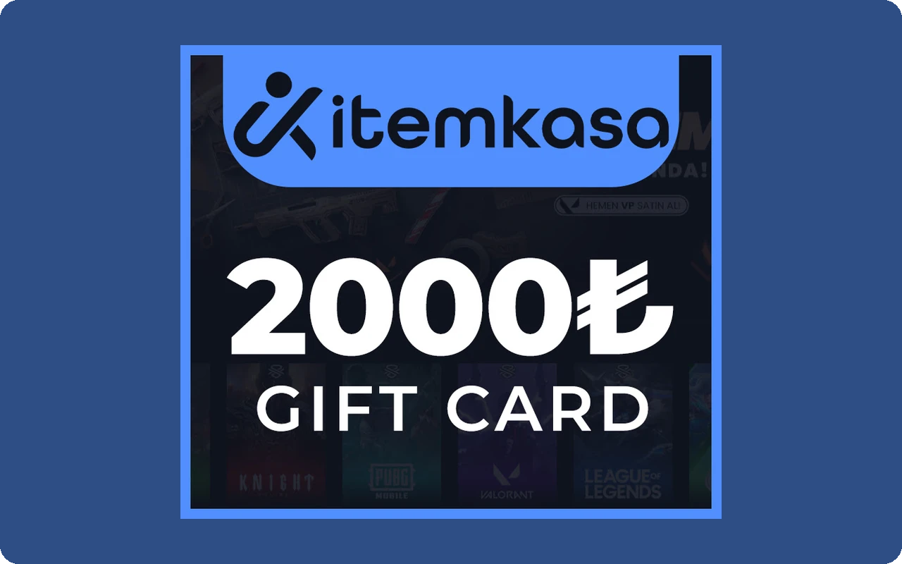 Itemkasa ₺2000 Gift Card (Turkey)