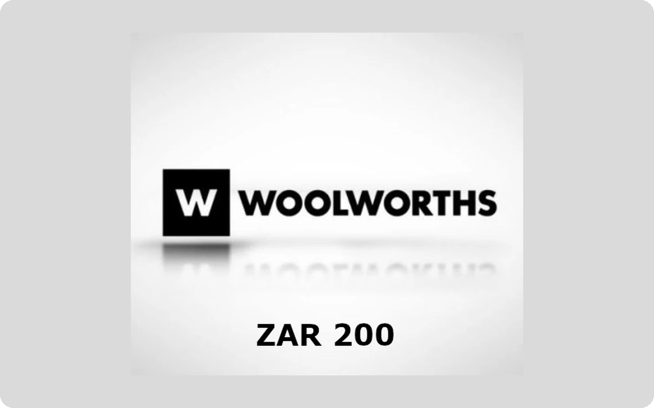 Woolworths R200 Gift Card (South Africa)