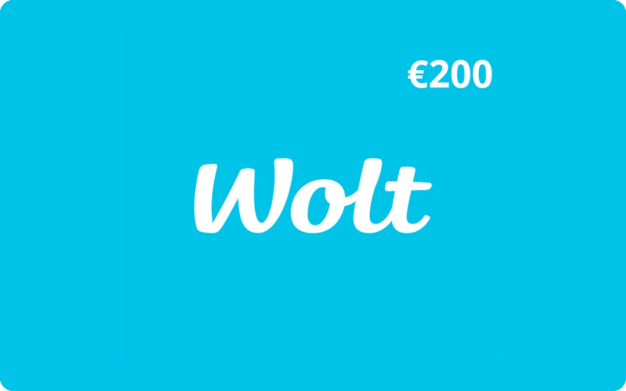 Wolt €200 Gift Card (Germany)