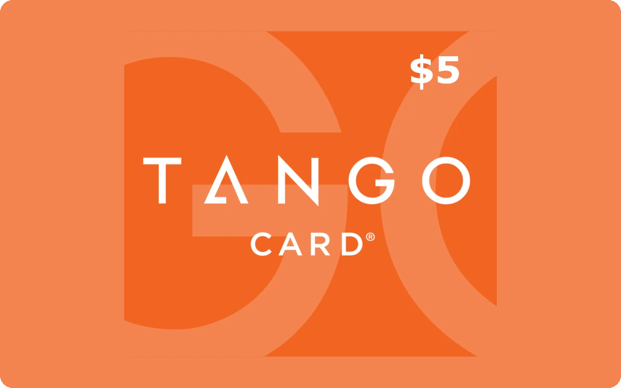 Tango $5 Gift Card