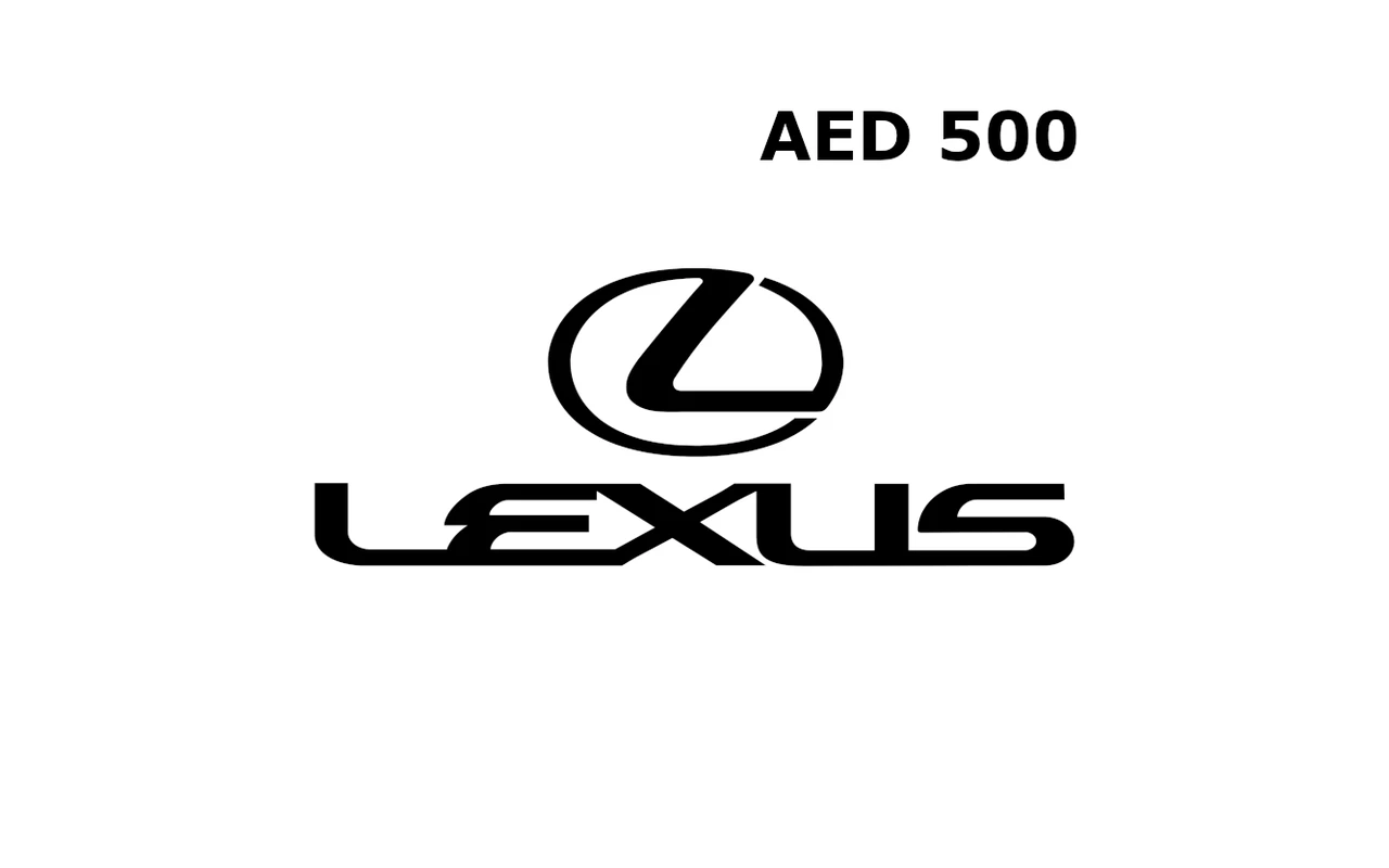 Lexus 500 AED Gift Card (United Arab Emirates)