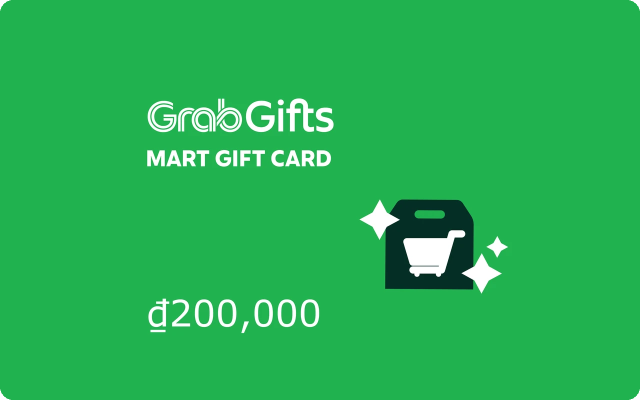 GrabMart ₫200,000 Gift Card (Vietnam)