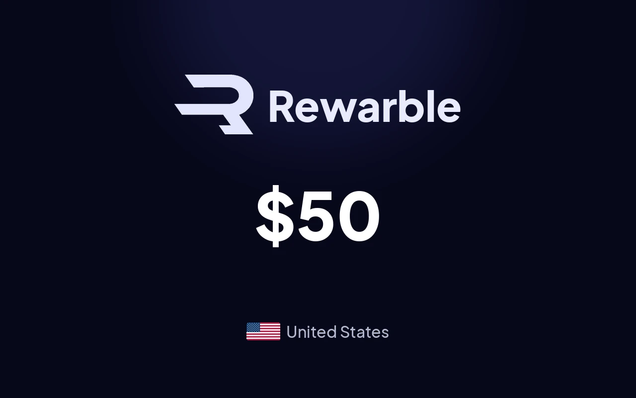 Rewarble Discord Nitro $50 Gift Card (United States)