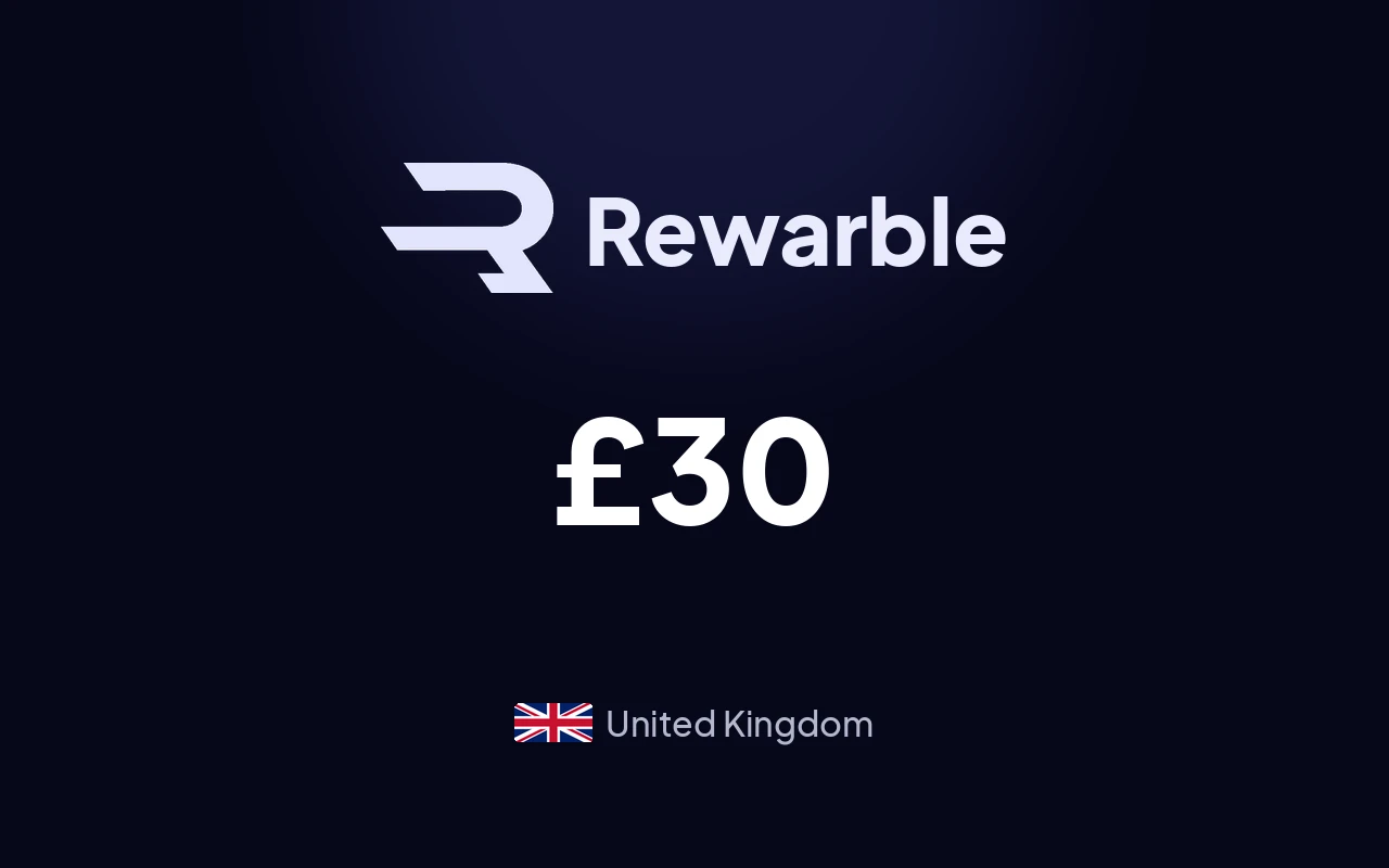 Rewarble Volet £30 Gift Card (United Kingdom)