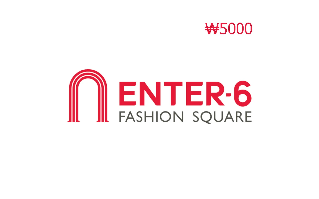 Enter ₩6 Gift Card (South Korea)
