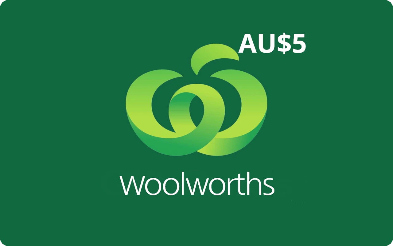 Woolworths Supermarket A$5 Gift Card (Australia)