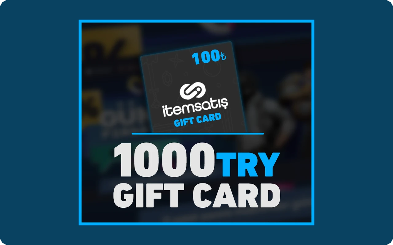 Itemsatis ₺1000 Gift Card (Turkey)
