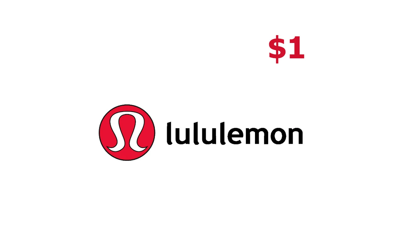 Lululemon $1 Gift Card (United States)