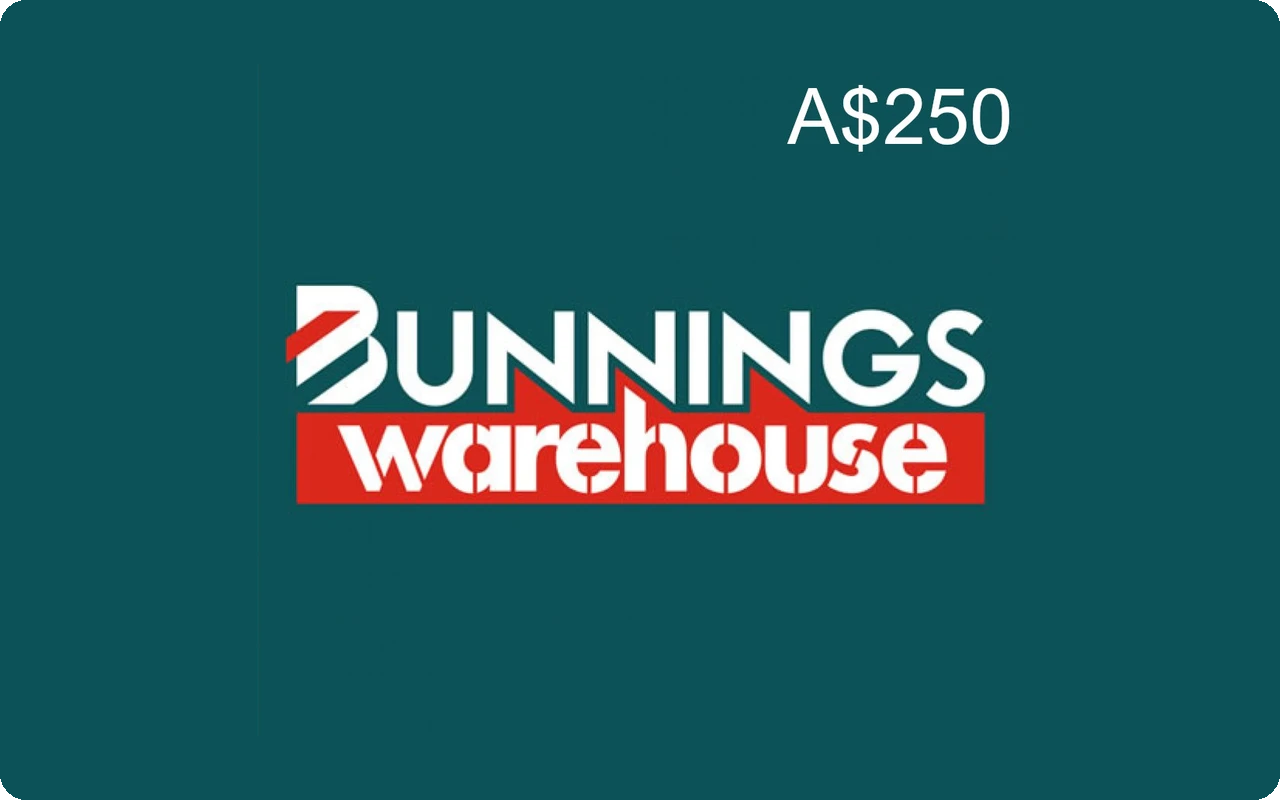 Bunnings Warehouse $250 Gift Card (Australia)