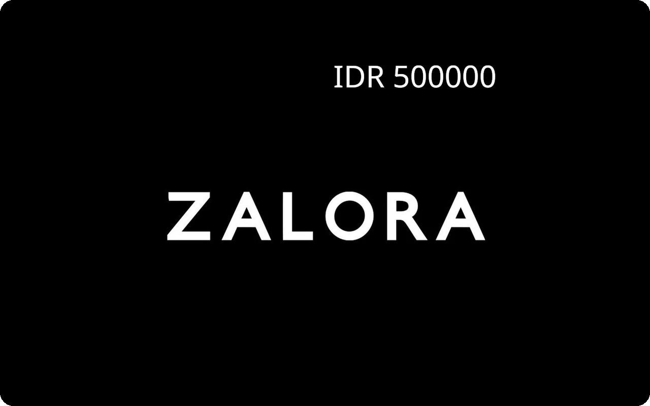 Zalora 500000 Rp Gift Card (Indonesia)