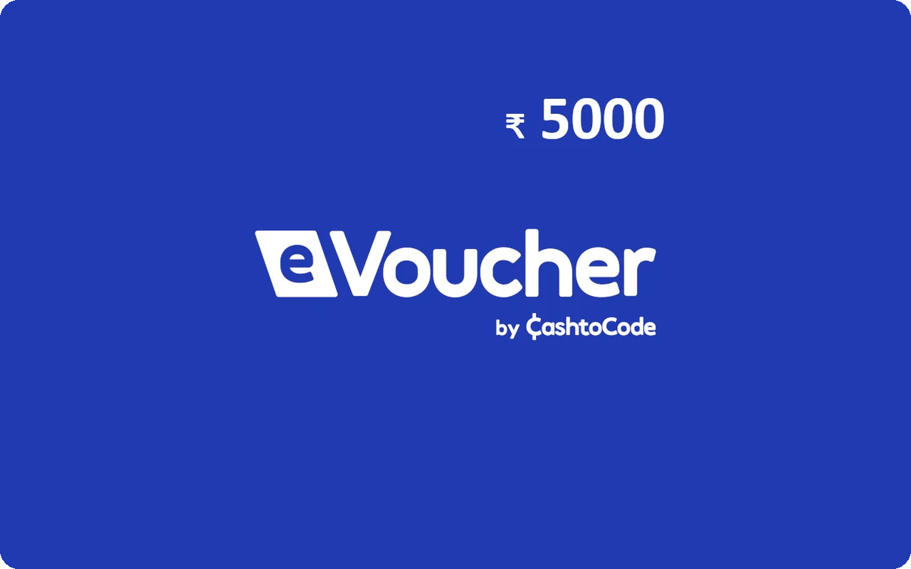 CashtoCode ₹5000 Gift Card (India)