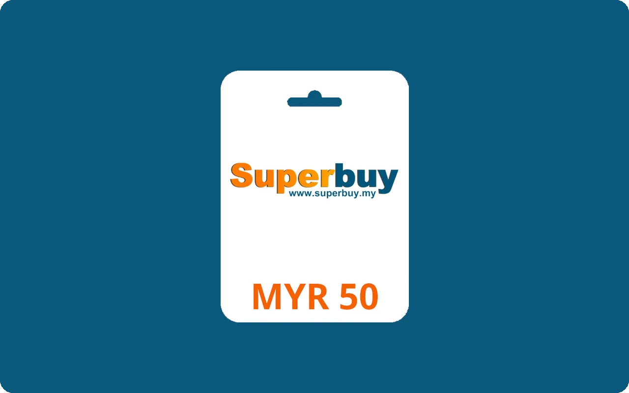 Superbuymy 50 RM Gift Card (Malaysia)