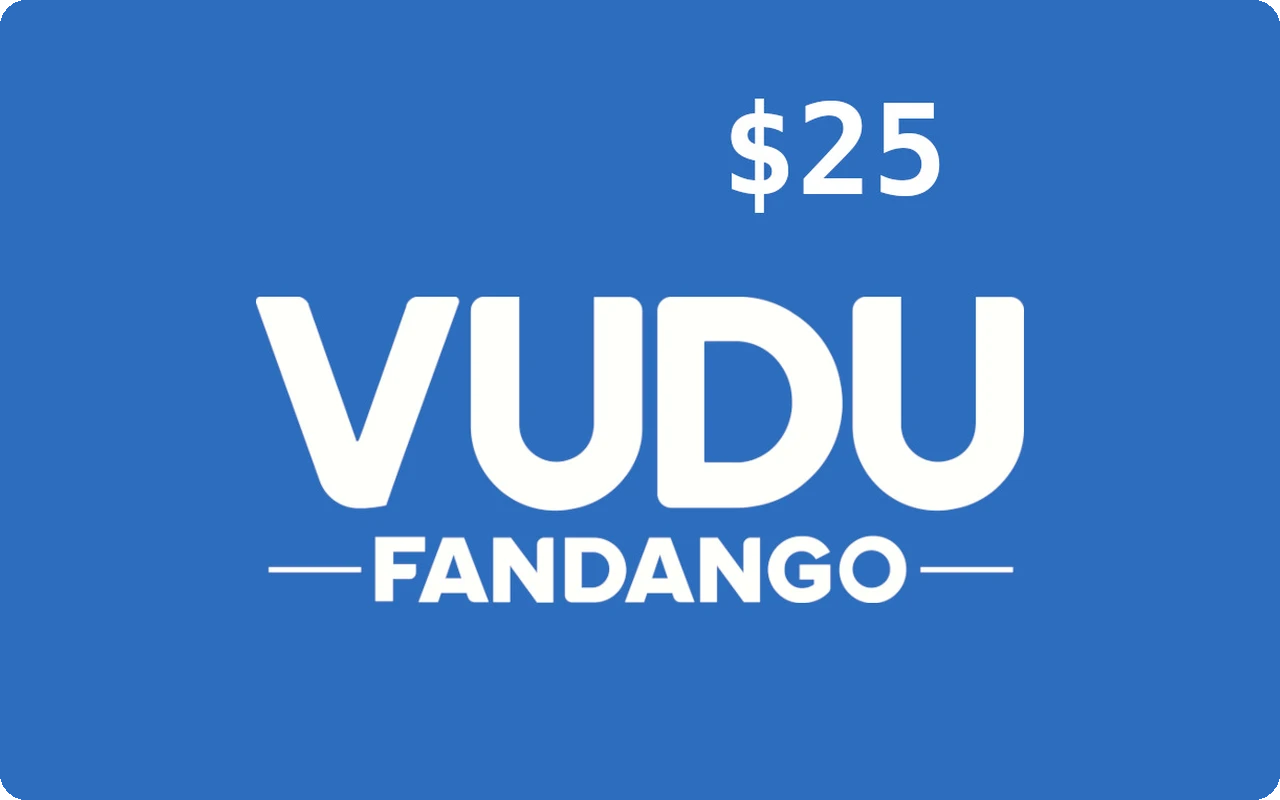 Vudu $25 Gift Card (United States)