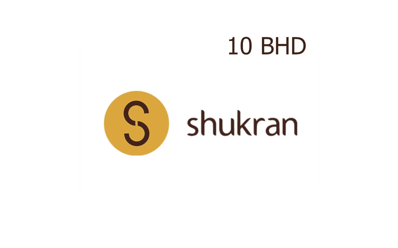 Shukran 10 BHD Gift Card (Bahrain)