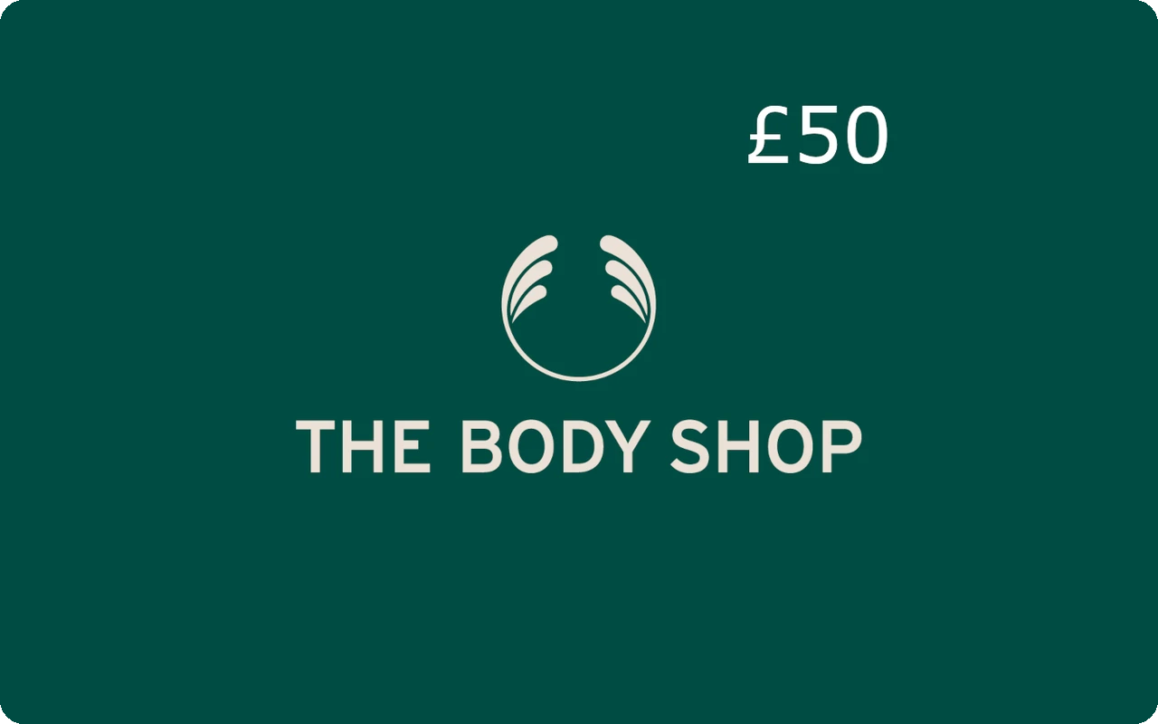The Body Shop £50 Gift Card (United Kingdom)