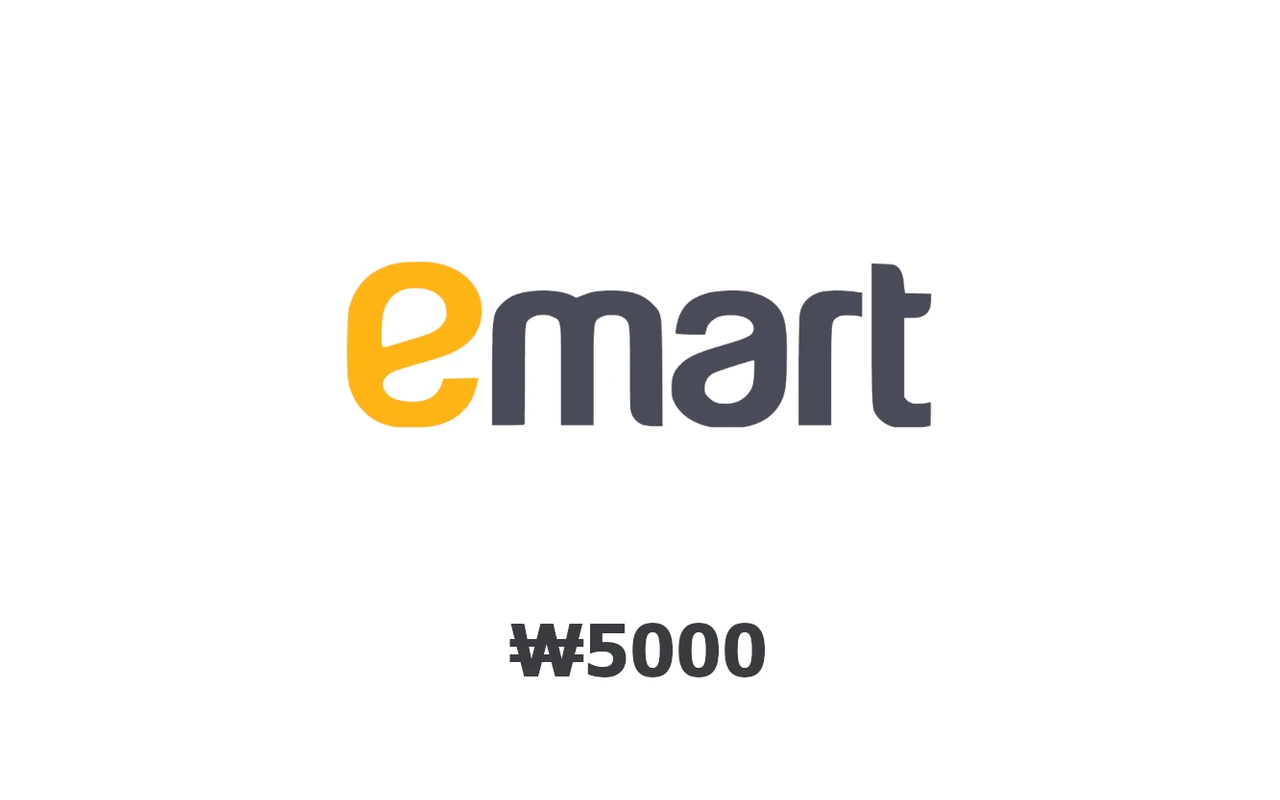 Emart ₩5000 Gift Card (South Korea)