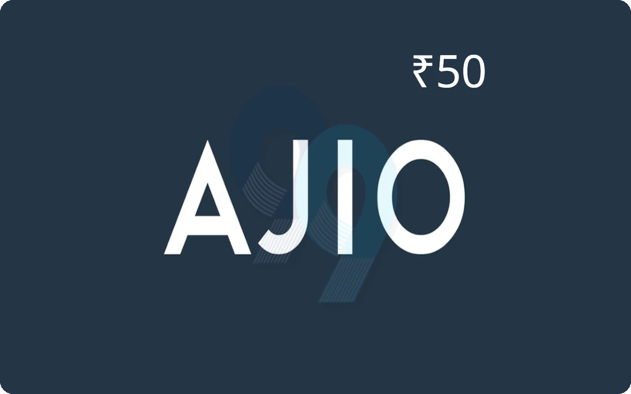 Ajio ₹50 Gift Card (India)