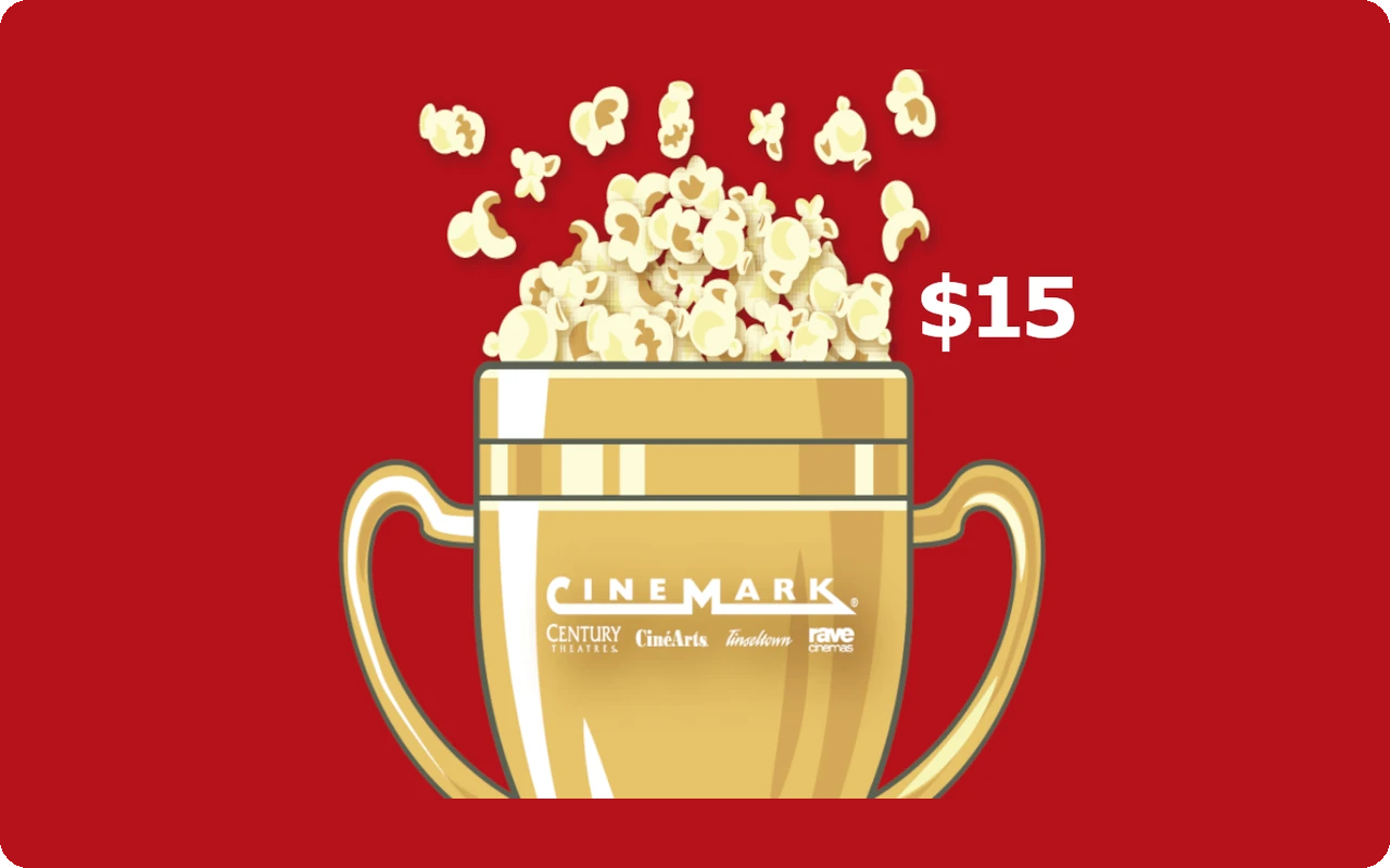Cinemark Theatres $15 Gift Card (United States)