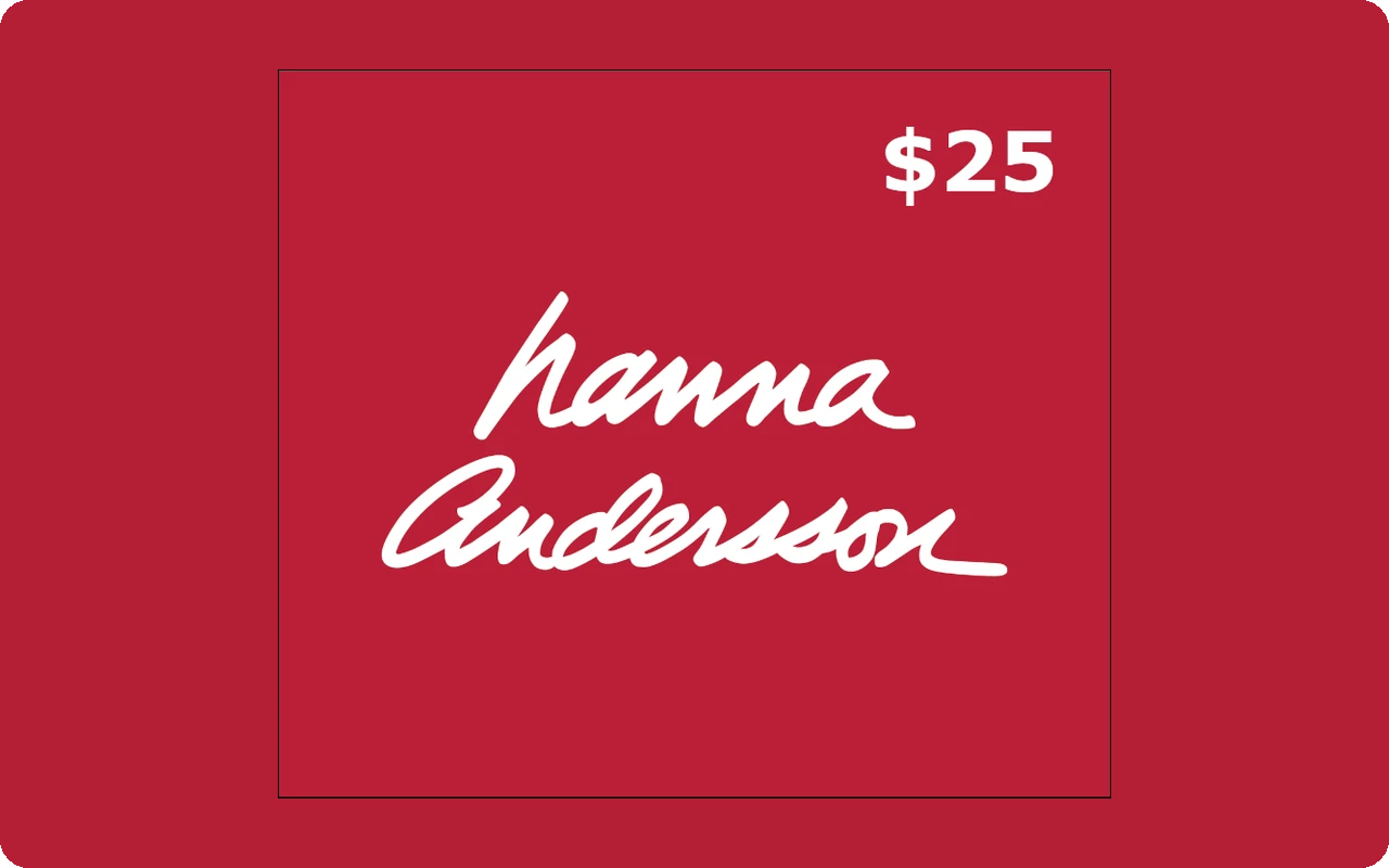 Hanna Andersson $25 Gift Card (United States)